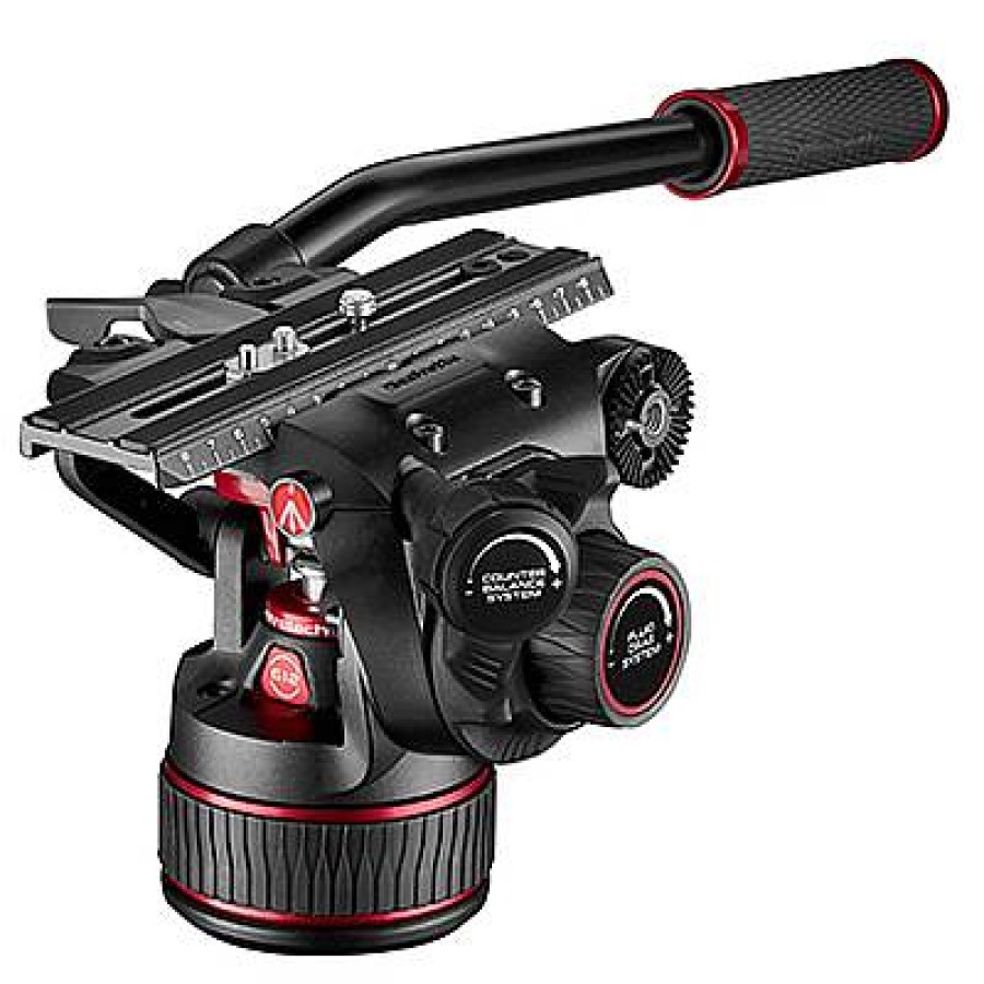 Manfrotto Manfrotto Nitrotech 612 + Aluminium Twin Gs | Video Tripods