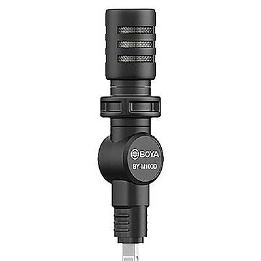 Boya Boya By-M100D Mininature Condenser Smartphone Mic Lightning Connector | Microphones