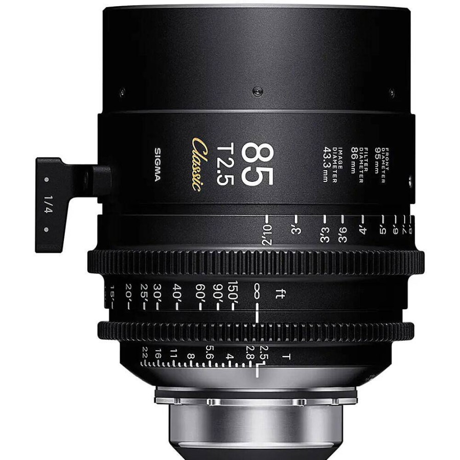 Sigma Sigma Cine Ff Classic Metric 85Mm T2.5 - Pl Mount | Cine Lenses