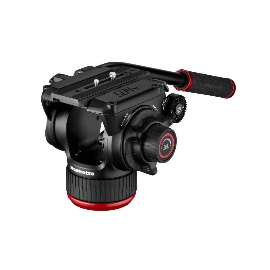 Manfrotto Manfrotto 504X Fluid Video Head With Cf Twin Leg Tripod Gs | Video Tripods