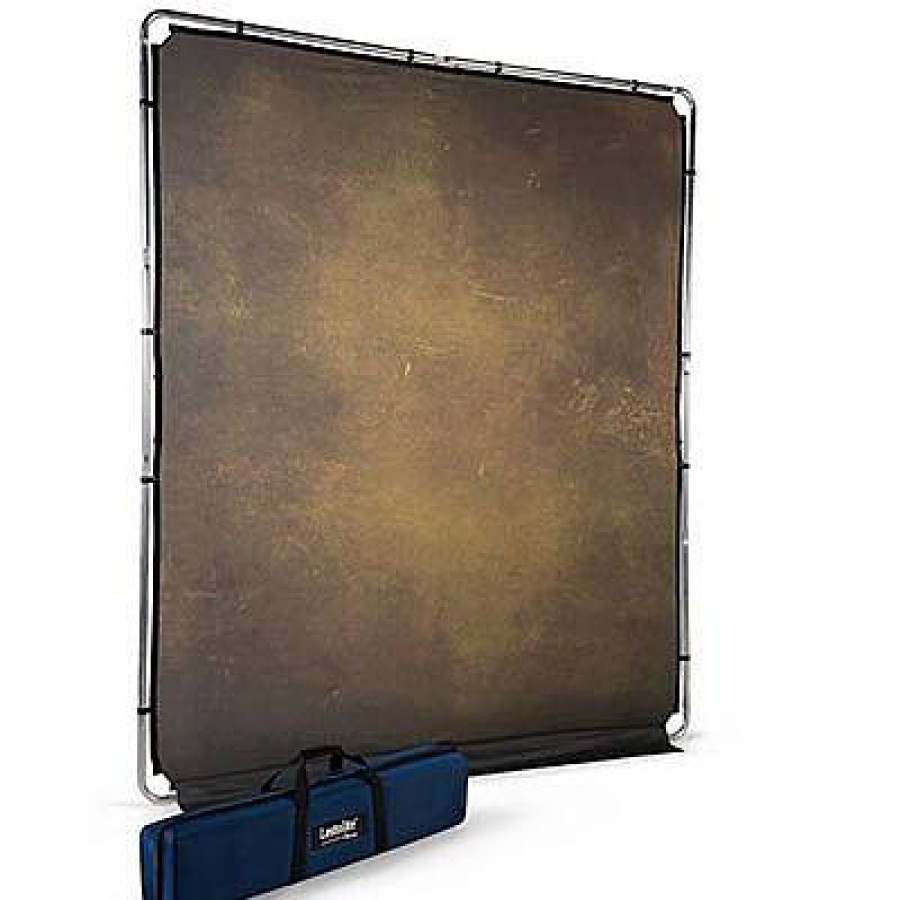 Manfrotto Manfrotto Ezyframe Vintage Background 2 X 2.3M - Olive | Studio Backgrounds