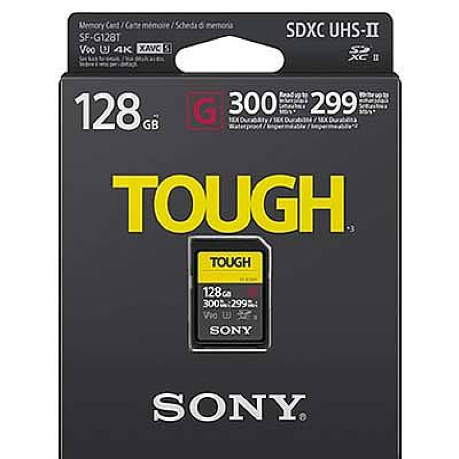 Sony Sony G Series Tough 128Gb Uhs-Ii 299Mb/Sec Sdxc Card | Memory Cards