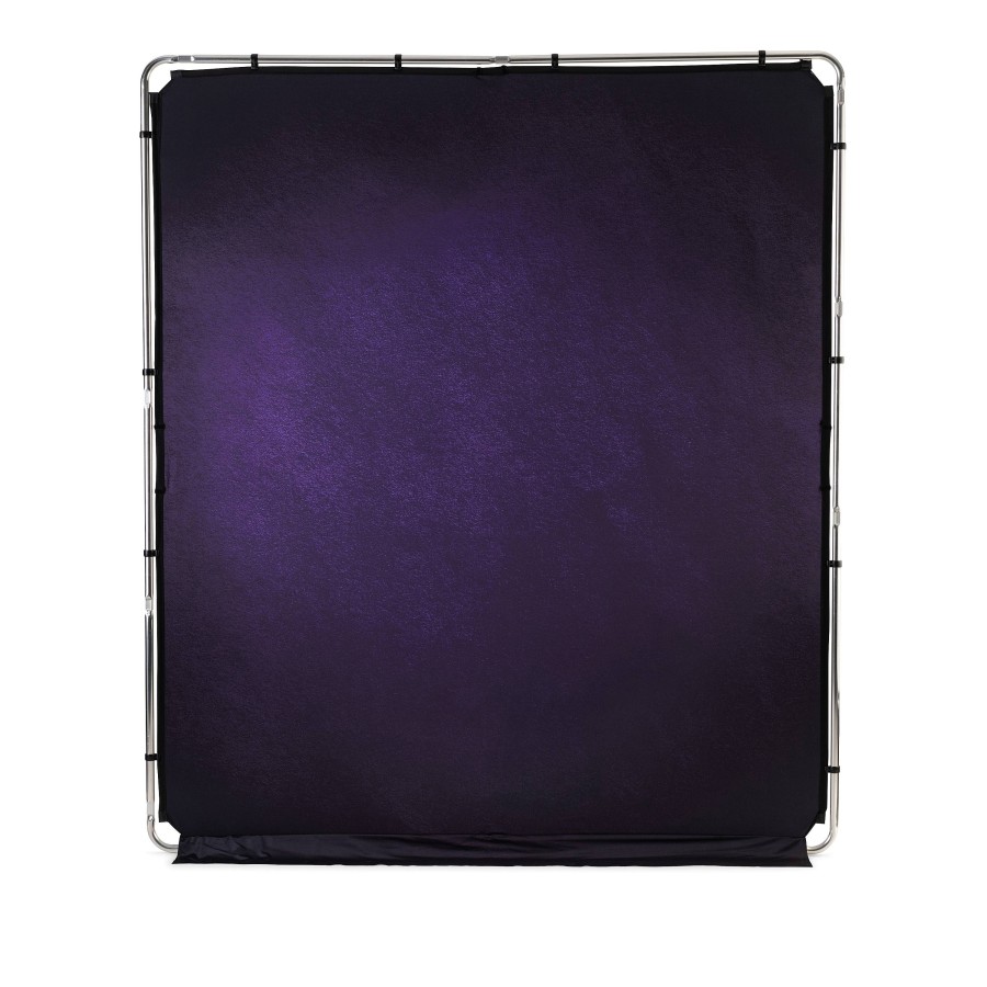 Manfrotto Manfrotto Ezyframe Vintage Background Cover 2 X 2.3M - Aubergine | Studio Backgrounds