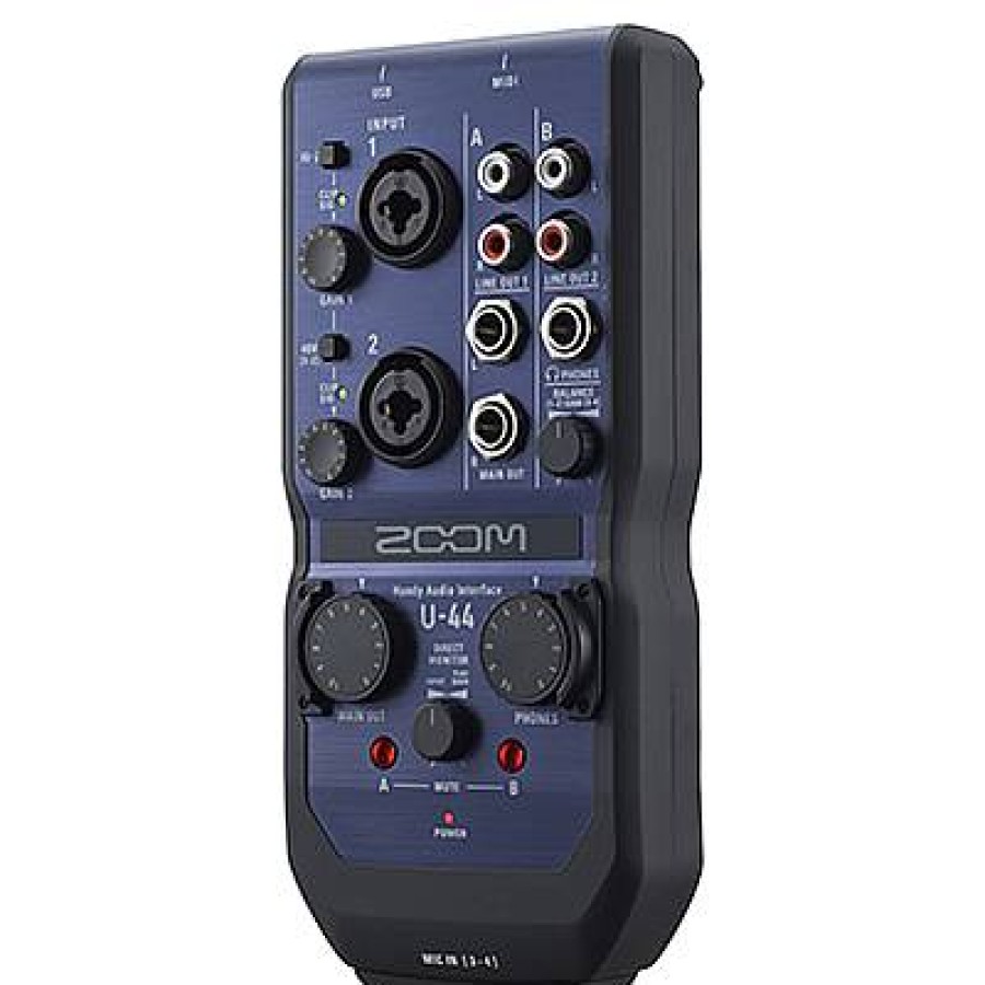 Zoom Zoom U-44 Handy Audio Interface | Audio Recorders & Mixers