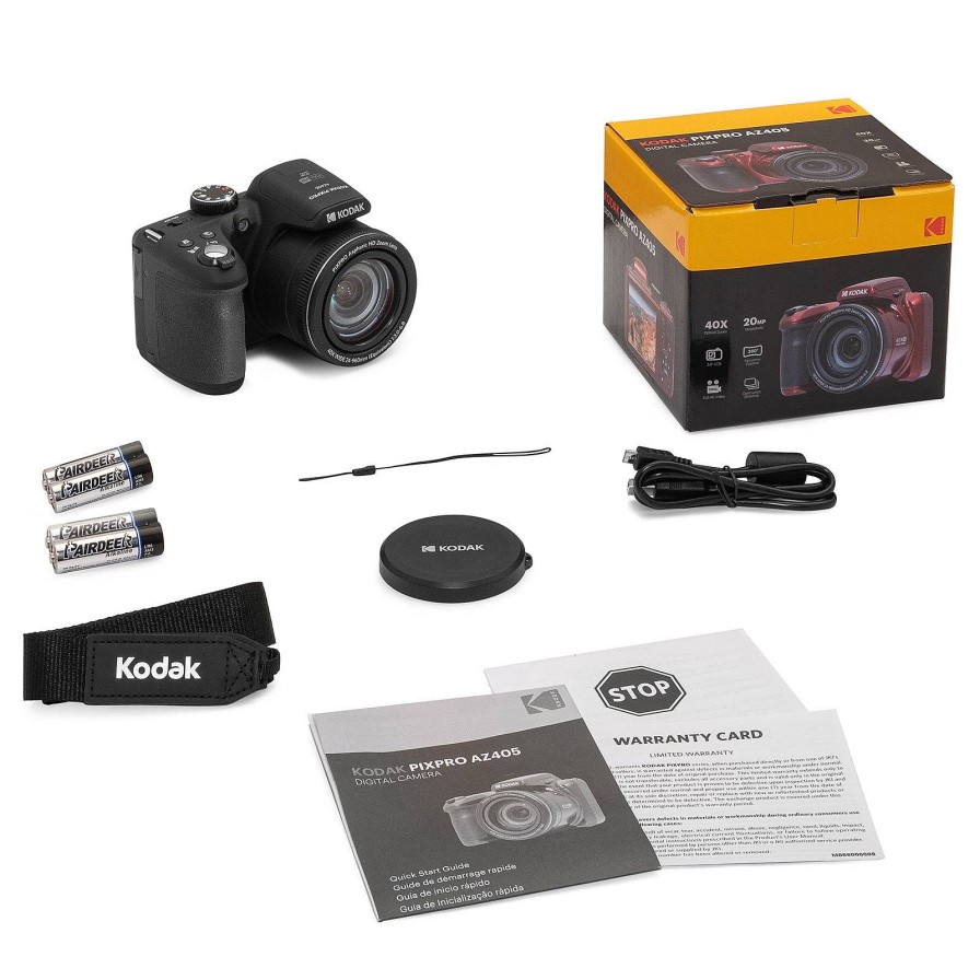 Kodak Kodak Pixpro Az405 Digital Camera - Black | Compact Cameras