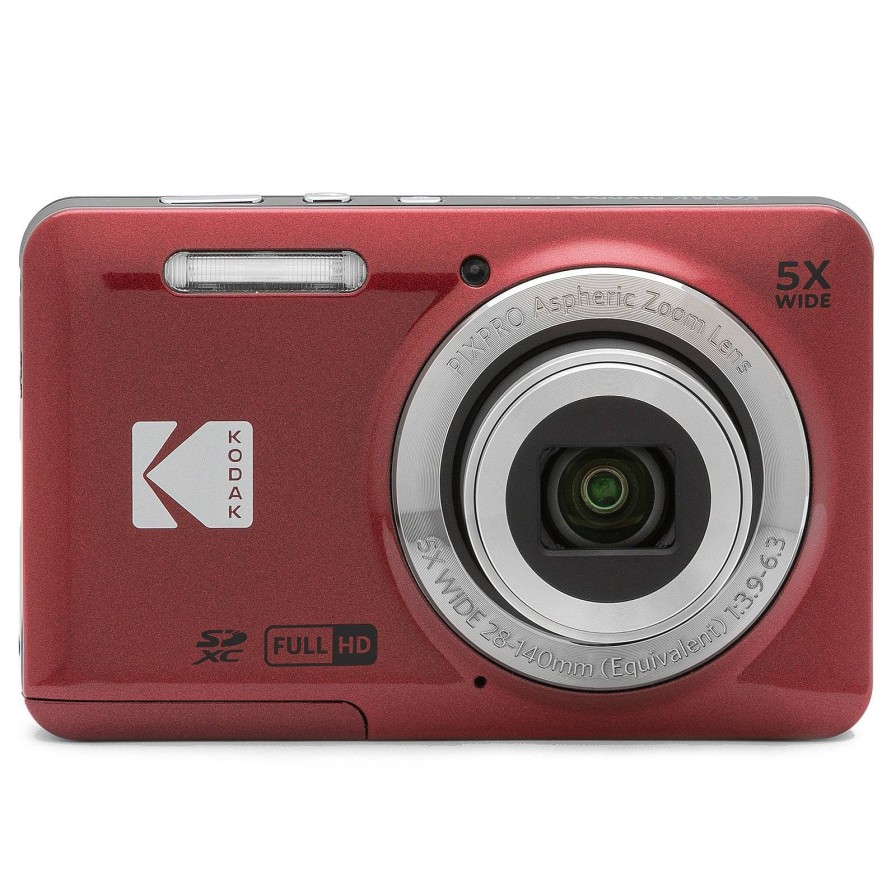 Kodak Kodak Pixpro Fz55 Digital Camera - Red | Compact Cameras