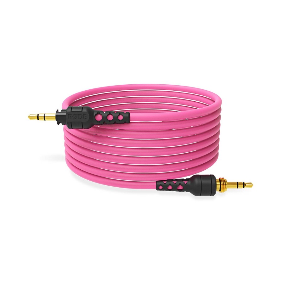 Rode Rode Nth 2.4M Headphone Cable - Pink | Audio Accessories