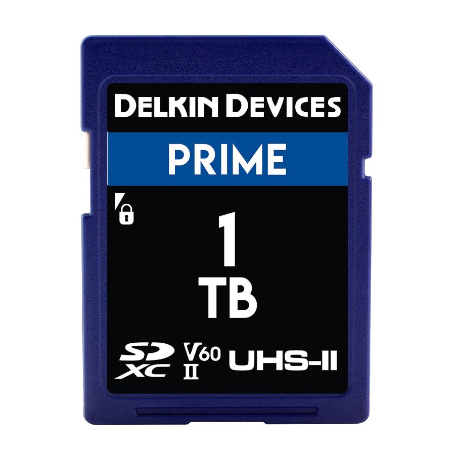 Delkin Delkin Devices 1 Tb Prime Uhs-Ii V60 Sdxc Memory Card | Memory Cards